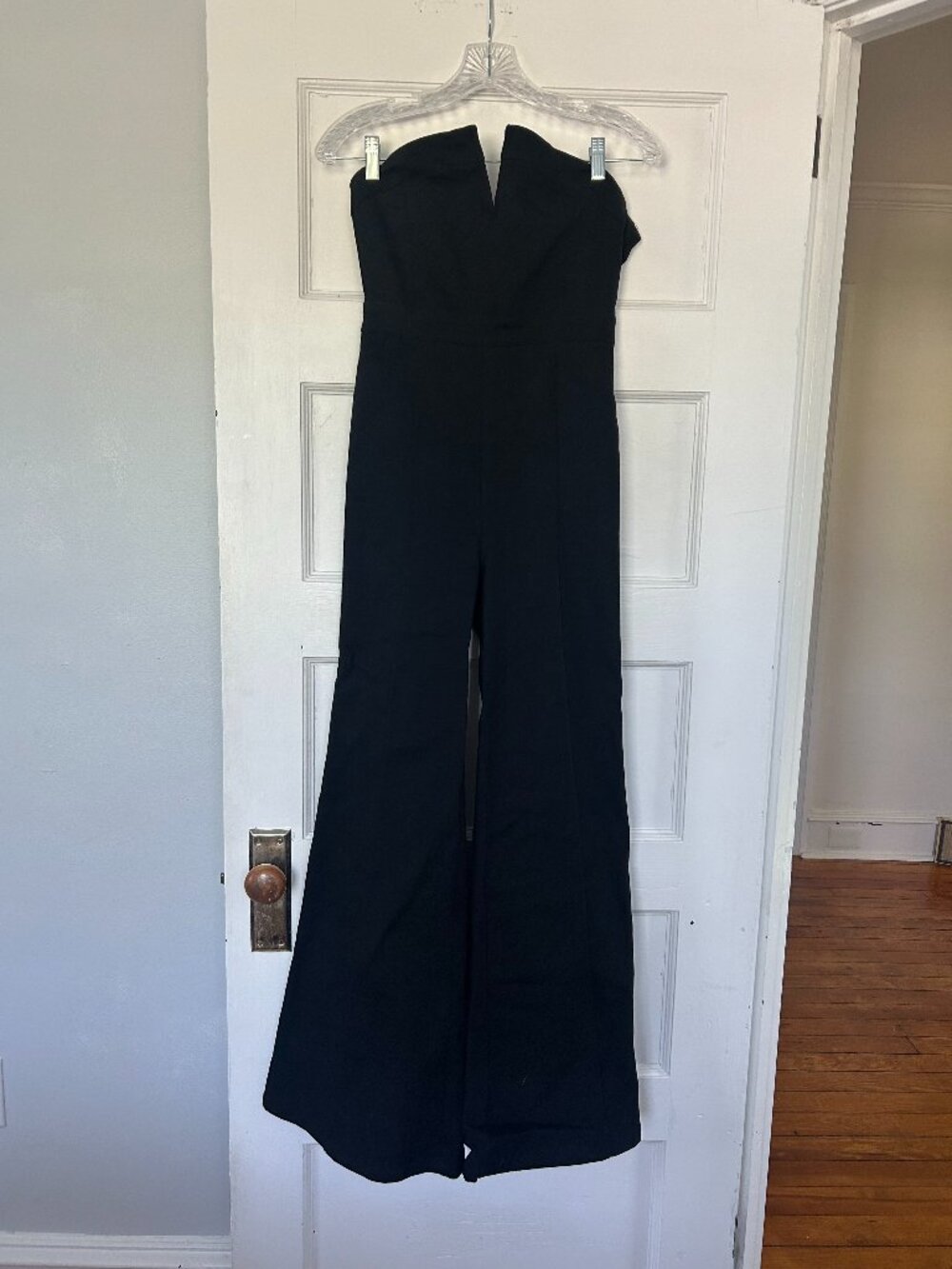 Flying Tomato Strapless Wide Leg Jumpsuit